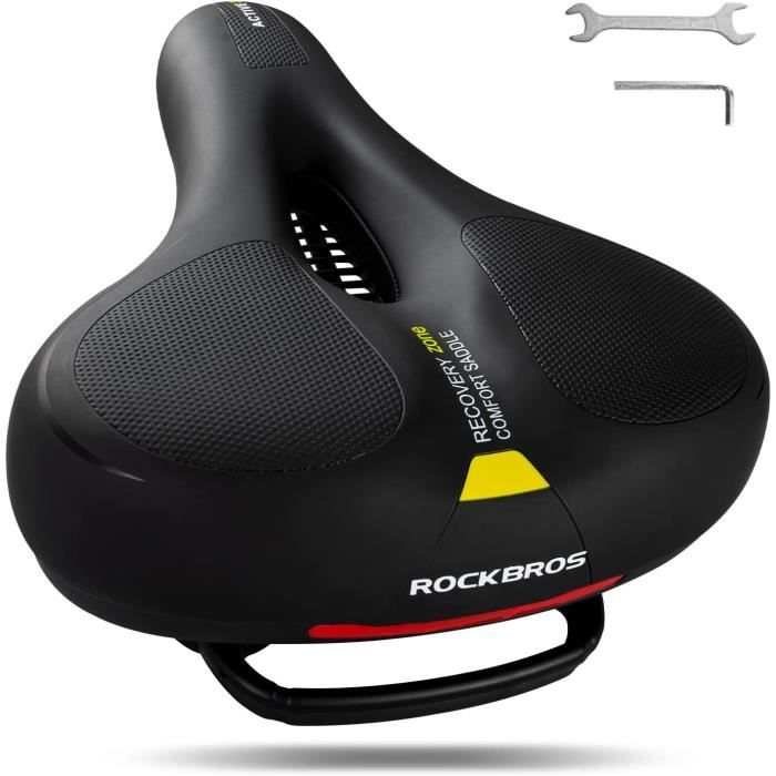 BRGOOD Selles VTT Selle de Vélo, étanche Gel Selle Vélo Ultra