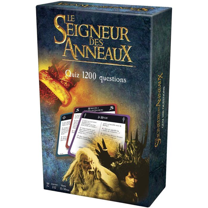 Jeu de Société TOPI GAMES LOR-131001 – Quiz sur le Seigneur des Anneaux - vue 2