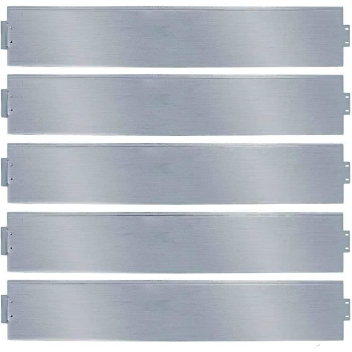 Bordure De Pelouse En Acier 10 Mètres - Hauteur 15,5 Cm - Pour Allées, Jardin, Espaces Extérieurs