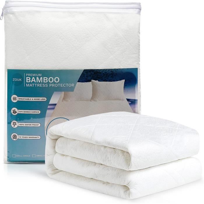 Protège Matelas Bambou Queen