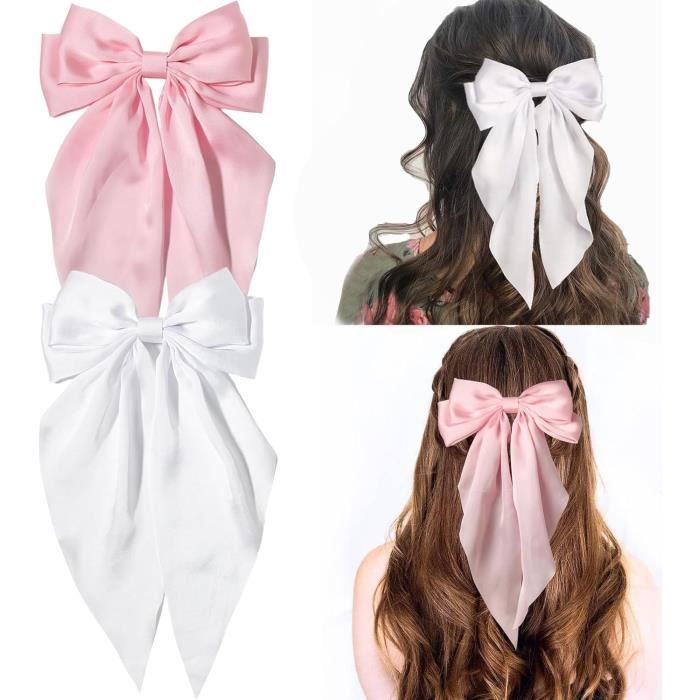 Lot 10 Accessoires Cheveux Filles Jolis Nœuds Élastiques - Temu France