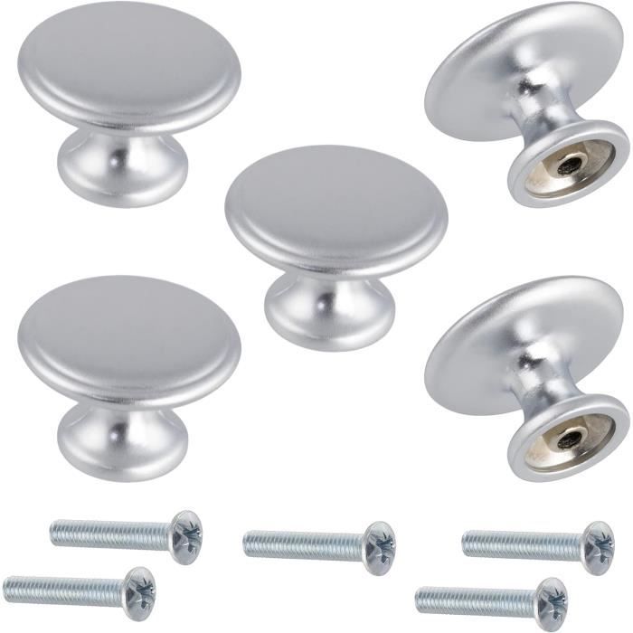Boutons Ronds 15mm, 18mm, 20mm - Lot De 5 - Bleu Marine - Pour Couture, Customisation Vêtements Et Accessoires - 14