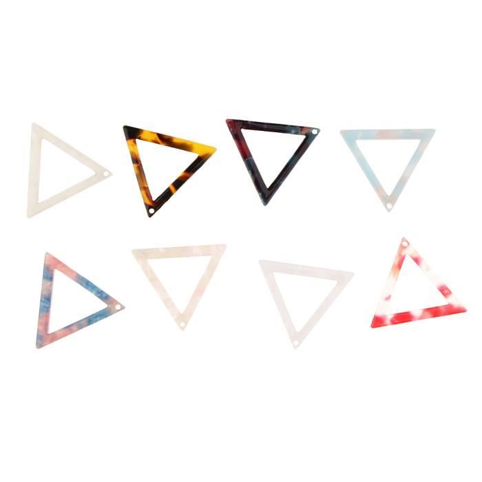 Lot De 500 Grosses Perles Croisées En Acrylique De Couleurs Bonbon Pour