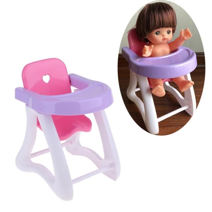 Poupee Une Chaise Haute De Bebe De Simulation Cdiscount Jeux Jouets