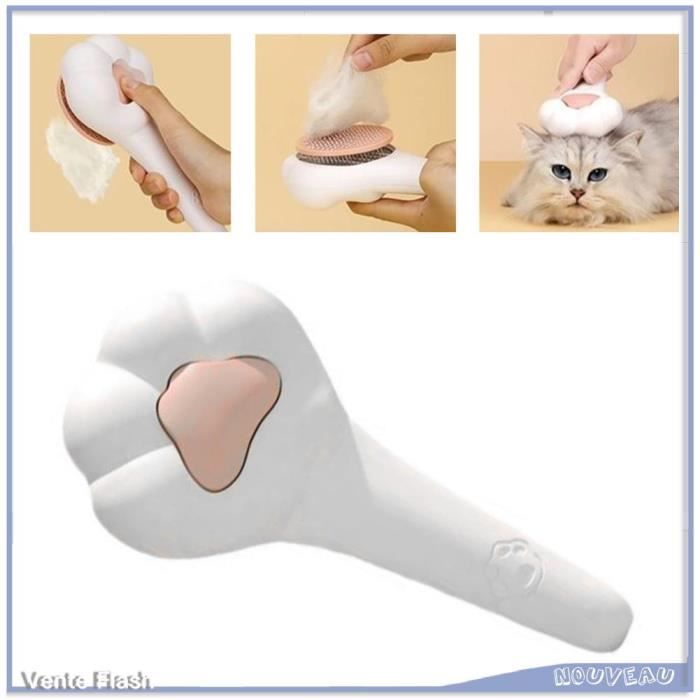 Meilleurs prix pour Brosse pour chat, brosse autonettoyante pour chat, sans danger pour le toilettage