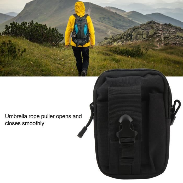 VIPERADE CHW2 Petit Sac à Bandoulière EDC Pour Homme, Sac Banane Avec Sangle Réglable, Mini Sac Banane Pour Voyage, Randonnée, Camping