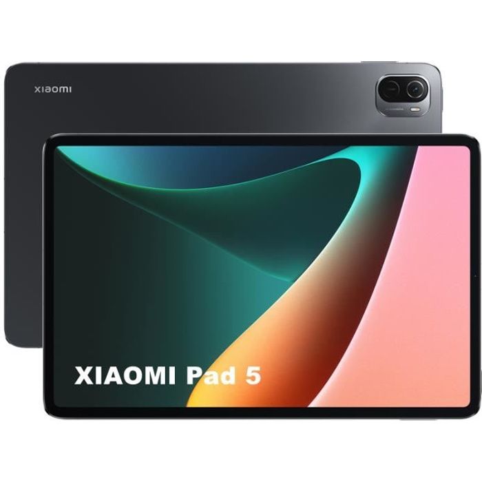 Xiaomi Pad 5 Tablette Tactile 6Go 256Go 11 WQHD+ 120 Hz Gris Minéral -  Cdiscount Informatique