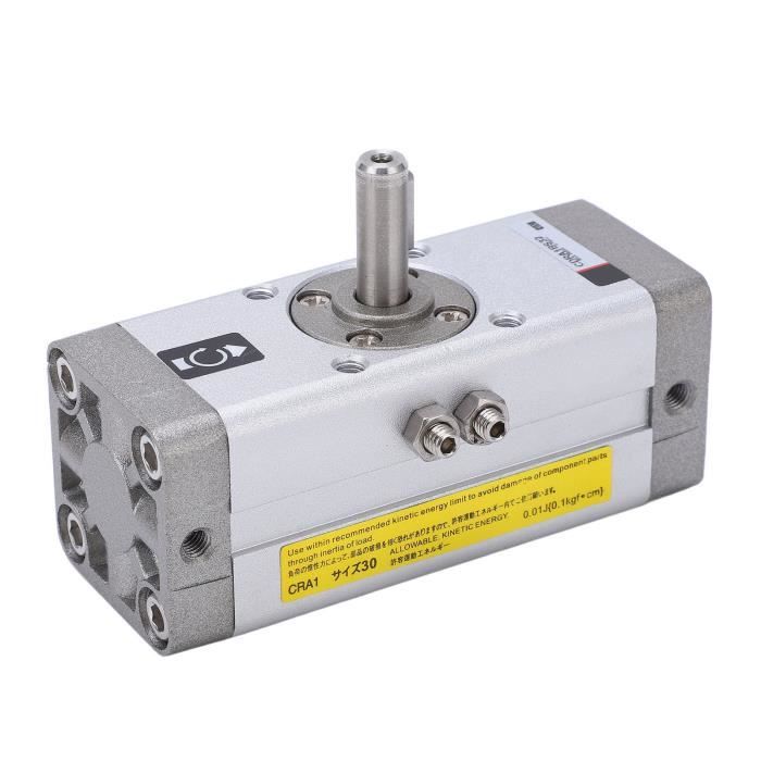 Joint Rotatif Pneumatique MQR4-M5 - 360°, Aluminium, Pour Machines CNC Et Outils Industriels ! - 6