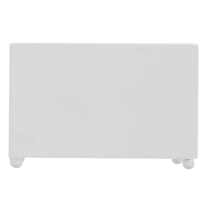Micro-ondes Miniature 1/12 Odoria – Accessoire Maison De Poupée, Blanc – Dimensions 6,2x2,5x4,2 Cm