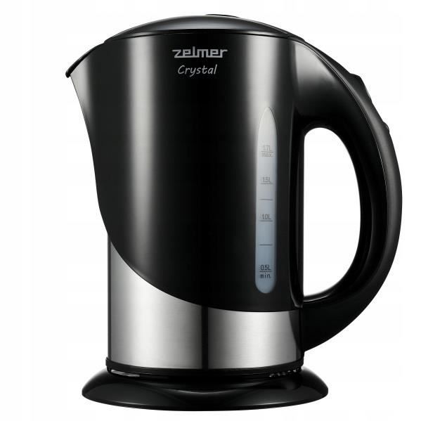 Bouilloire Storio I 2200 W I 1,7 L I Indicateur De Niveau D'eau I Arrêt Automatique I Fermeture De Sécurité I Connexion Centrale Strix I Filtre à Tamis I Beige