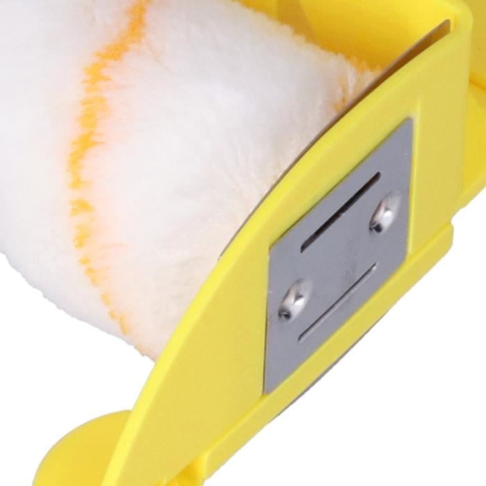 Brosse à Rouleau Portable Pour Nettoyer Tapis, Canapé, Lit – Forme Carrée, Double Brossage, Violet