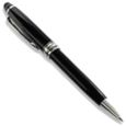 MCL SAMAR Stylet 2 en 1 avec stylo intégré - Noir-1