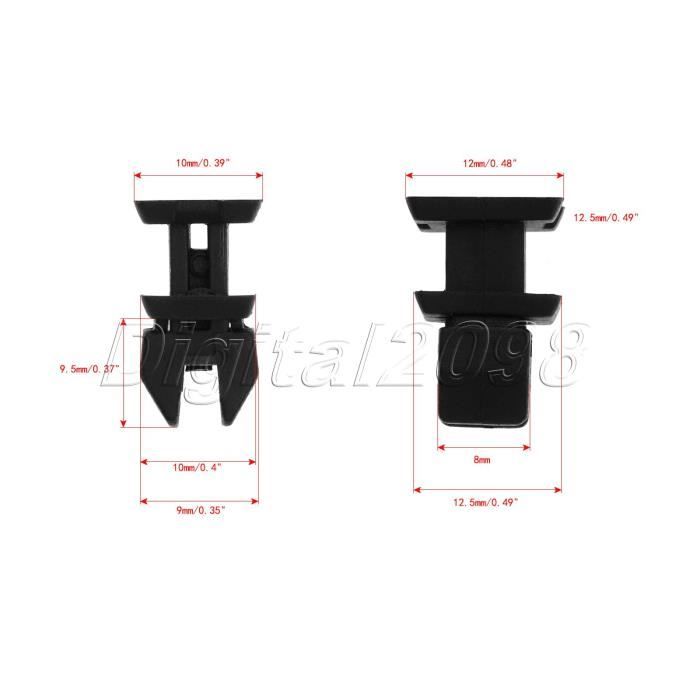 HDPE Doublure Aile Intérieure Pour Mercedes-Benz C Classe W203 2000