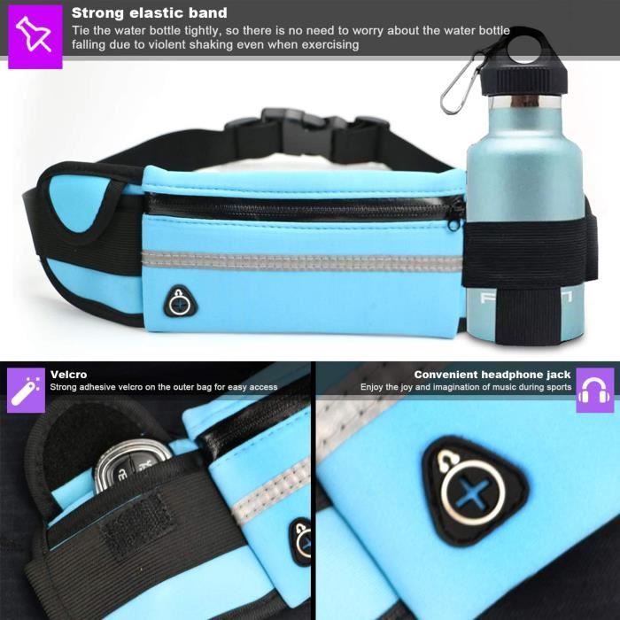 Sacs Bananes de Sport Sacoche Ceinture Course Femme Homme Ceinture de Sacs Bananes de Sport Sacoche Ceinture Course Femme Homme Ceinture de