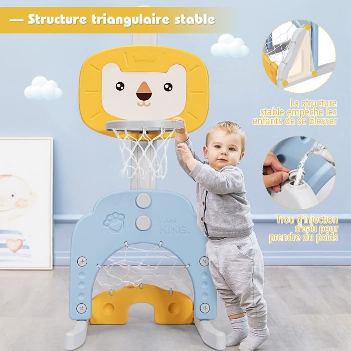 Hombuy® panier de basket multifonctionnel 4 en 1 avec de nombreux petits  cadeaux pour enfant - Conforama