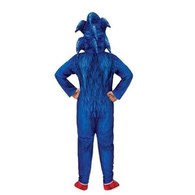 Déguisement Sonic Enfant Garçon Halloween Noël Cosplay Costume Bleu -  Cdiscount Prêt-à-Porter