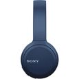 Sony WH-CH510 Casque Sans Fil Bluetooth avec micro intégré et appels mains libres - Bleu-2