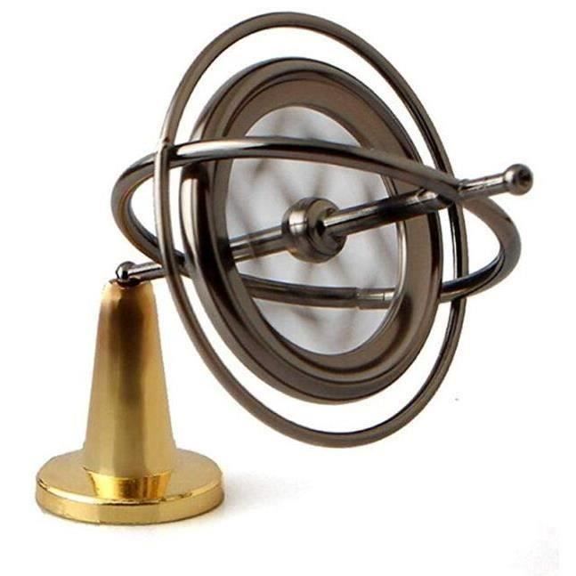 Drfeify Jouets Spinner Anti-gravité, Gyroscope en Alliage Zine