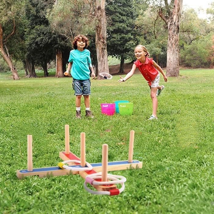 Cylora Lanceur De Frisbee Éléphant – Jouet Extérieur Avec Filets Et Disques – Jeu De Lancer/Attraper Pour Enfants 3-10 Ans, Sans Piles