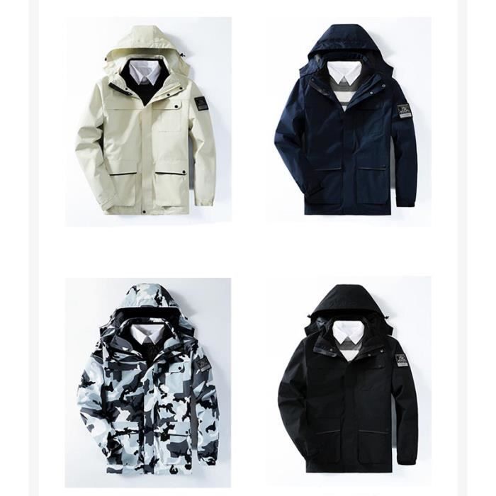 Veste De Chasse Homme Orange Veste De Chasse Réversible Camouflage/fluo étanche Respirante - Vestes Veste Chasse