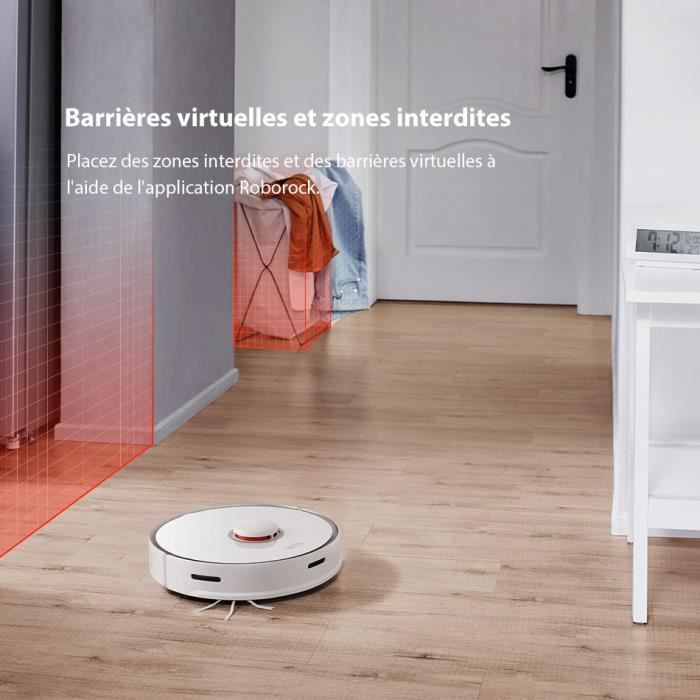 Roborock S5 Max Aspirateur Robot Intelligent Navigation laser de