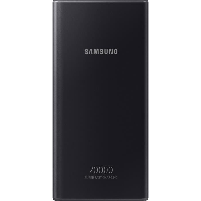 145 avis sur Batterie externe Samsung 20 000 mAh charge Ultra Rapide 25W  Gris foncé - Batterie externe