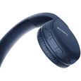 Sony WH-CH510 Casque Sans Fil Bluetooth avec micro intégré et appels mains libres - Bleu-3