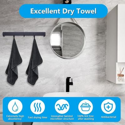 Shiny Bath Lot De 2 Chiffons Secs En Microfibre Absorbants