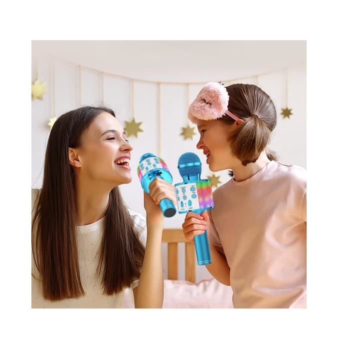 Ankuka Jouets de karaoké pour Enfants avec 2 Microphones, Karaoké Portable avec lumière LED et Effets de Changement de Voix, Cadeaux pour Enfants de 3 à 18 Ans,Beige Ankuka Jouets de karaoké pour Enfants avec 2 Microphones, Karaoké Portable avec lumière LED et Effets de Changement de Voix, Cadeaux pour Enfants de 3 à 18 Ans,Beige