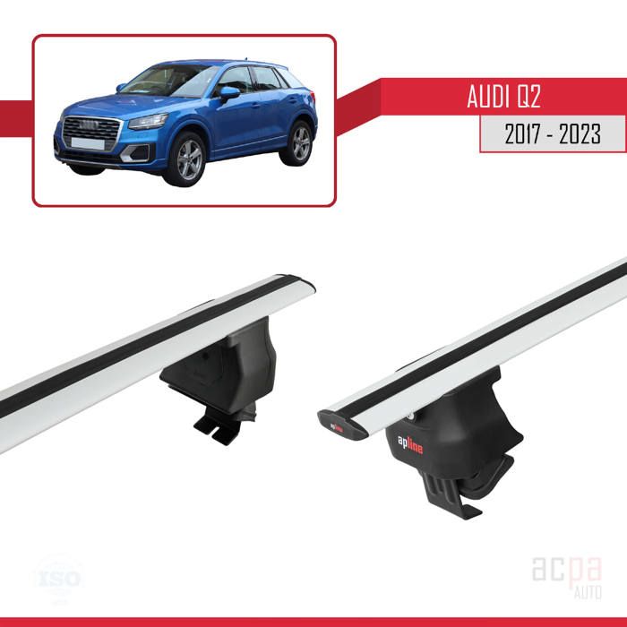 ACPA AUTO Barres De Toit Nissan Qashqai 2 (J11) Pre-Facelift 2014-2017 - 2 Barres Aluminium Gris