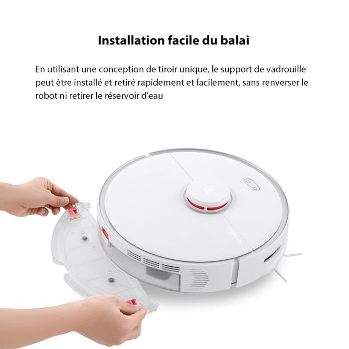 Roborock S5 Max Aspirateur Robot Intelligent Navigation laser de