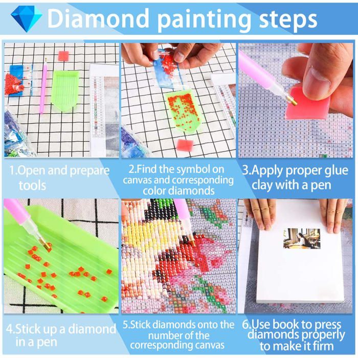 Diamond Painting Accessoires Kits, DIY Beauté Papillon Broderie Diamant Kit complet Peinture Diamant puzzle stitch Artisanat Adultes Cristal Kit Point de Croix, pour Murale Décoration 20x30cm HO-1111 Diamond Painting Accessoires Kits, DIY Beauté Papillon Broderie Diamant Kit complet Peinture Diamant puzzle stitch Artisanat Adultes Cristal Kit Point de Croix, pour Murale Décoration 20x30cm HO-1111