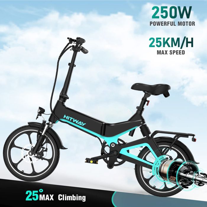 Vélo Pliant Ultra Léger Vae Pliant Leger Electric Bike Velo Vae