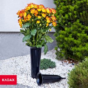 Matches21 Pot De Fleurs Décoratif Pour L'extérieur - Vert Marbré - 25 X 9 Cm - Pour Jardin Matches21 Pot De Fleurs Décoratif Pour L'extérieur - Vert Marbré - 25 X 9 Cm - Pour Jardin