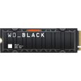 WD Black™- Disque SSD Interne RGB - SN850 - 500Go - M.2 NVMe Dissipateur de chaleur (WDS500G1XHE)-0