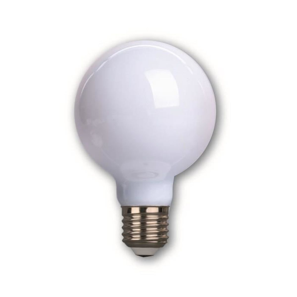 Ampoule LED Filament Globe 80mm MILKY 8W E27 4000K blanc neutre