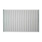 IAMS CHIEN Tapis d'extérieur - INNOV'AXE - Myconos - PVC - 120 x 180 cm - Gris clair et blanc - Traitement anti UV