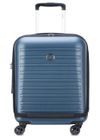 DELSEY PARIS - SEGUR 2.0 - Valise cabine rigide extensible - 55x35x30 cm - 51 litres - S - Bleu