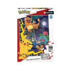 Puzzle 150 pièces La ville des Pokémon, Pokémon, Pour enfant, à partir de 7 ans, Nathan, 086189