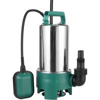 Pompe à eau sale 1100W pompe submersible électrique 20000 L/H avec interrupteur à flotteur