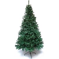 Sapin de Noël artificiel tradition et qualité de 90 cm à 3 M  vert  210 cm