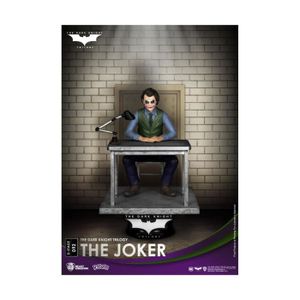 FIGURINE - PERSONNAGE Diorama The Joker - Beast Kingdom Toys - DC Comics - The Dark Knight Trilogy - 16 cm