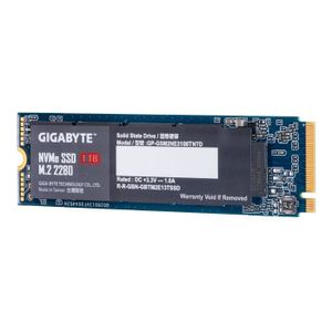DISQUE DUR SSD GIGABYTE - SSD Interne - 1To - M.2 NVMe (GP-GSM2NE
