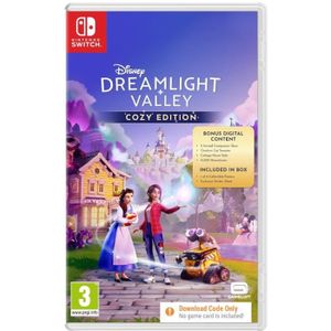JEU NINTENDO SWITCH Disney Dreamlight Valley Cozy Edition - Jeu Nintendo Switch (Code In A Box)