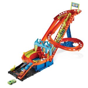 Circuit Crash Course Hot Wheels circuit rallye - Cdiscount