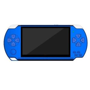 CONSOLE PSP Bleu - X6-Console de jeu portable avec écran de 4.