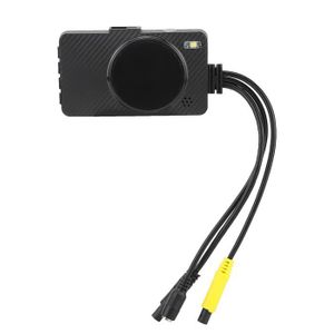 CAMÉRA SPORT Akozon Double caméra moto 720P 3 pouces écran LCD 