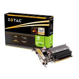 Inno3D Carte Vidéo 1 Go DDR3 GE FORCE GT730 INNO3D DVI/HDMI/VGA PCI Sécurité 