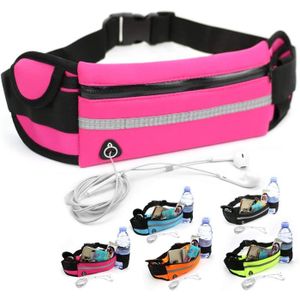 InnoTi Ceinture Running Homme et Femme - Sac Banane Sport Étanche en  Néoprène - Ceinture Sport Porte Téléphone Running, Trail, Jogging - Ceinture  de Course à Pied Réfléchissante et Réglable (NOIR) 