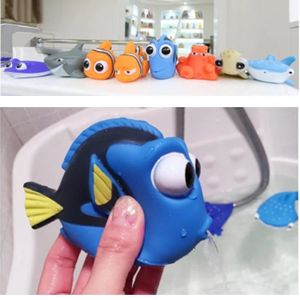 JOUET DE BAIN Jouets de bain Nemo - Kit de bain bébé mixte - 6 mois et plus - 3 jouets de pulvérisation